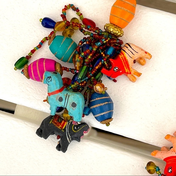 Beaded bag charm boho world style animals - Picture 6 of 9